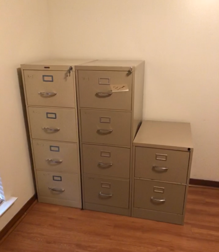 filing cabinet removal