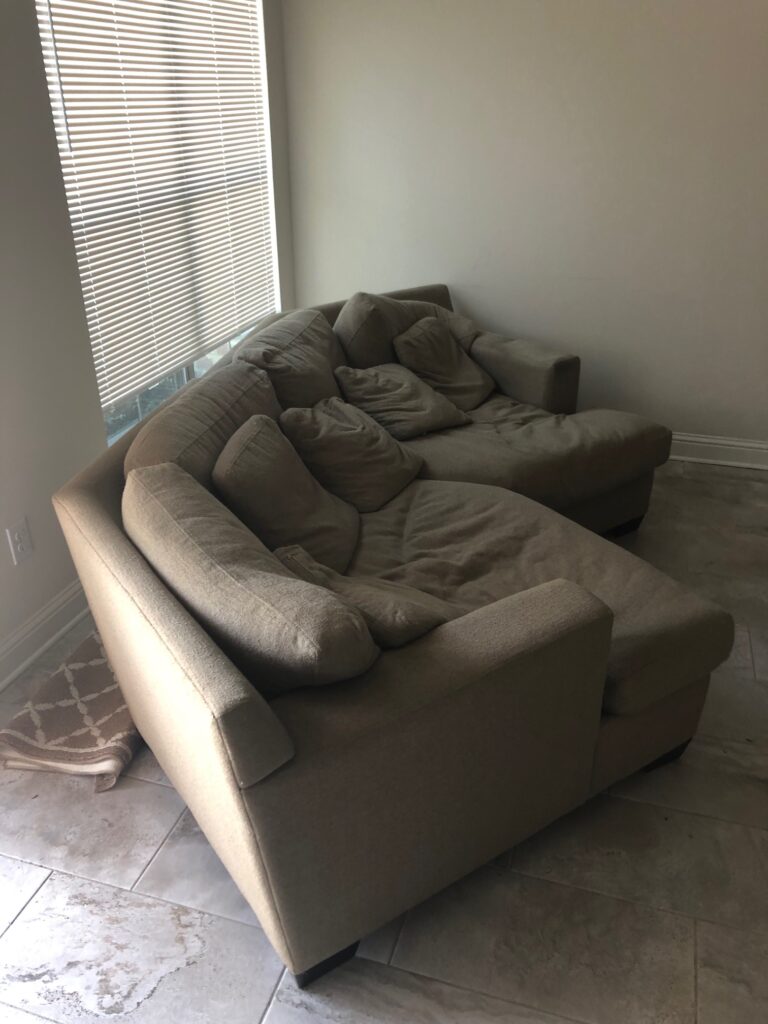 Sectional Sofa Removal