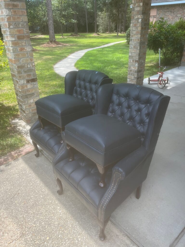Leather Chair Removal