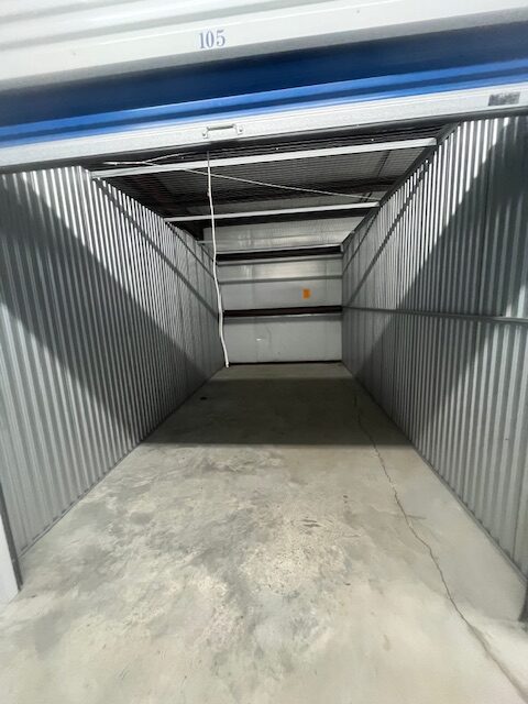 Storage Container that was emptied by throw and geaux